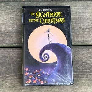 VTG Nightmare Before Christmas VHS Tape